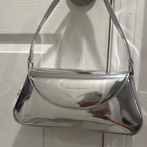 Silver Women's Handbag